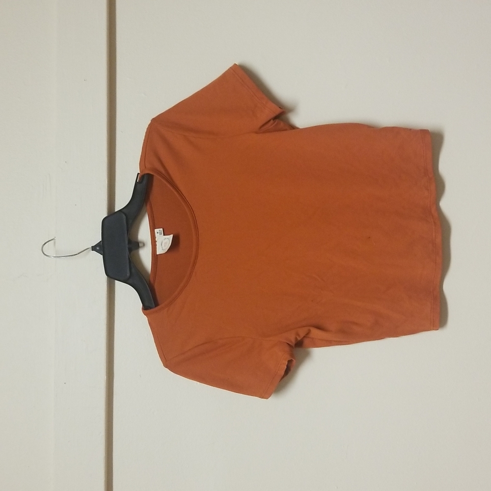 Burnt orange croptop